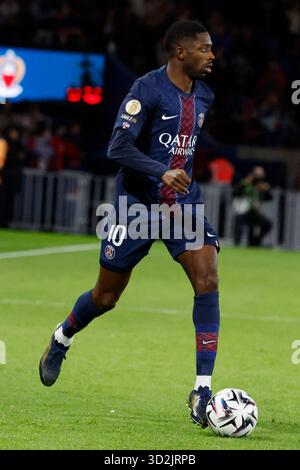 Paris, Frankreich. November 2025. PSG's Ousmane Dembele 2025-26 während des Spiels der französischen Fußball-Liga 1, PSG gegen Nizza im Parc des Princes Stadium, Paris, Frankreich am 1. November 2025. Foto: Henri Szwarc/ABACAPRESS.COM Credit: Abaca Press/Alamy Live News Stockfoto