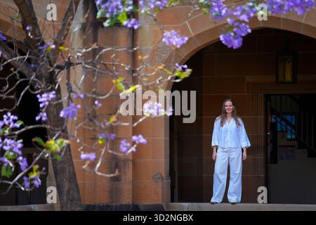 Sydney, Australien 20251031. Prinzessin Ingrid Alexandra ist Studentin an der University of Sydney, Australien. Foto: Lise Aaserud / NTB dieser Text wird automatisch übersetzt Stockfoto