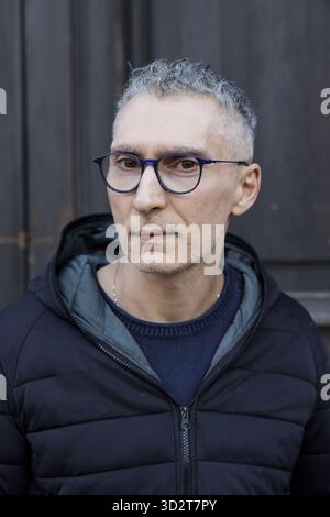 Porträt von Fabio Baca 01/10/2025 ©Isabella de Maddalena/opale.Photo Stockfoto