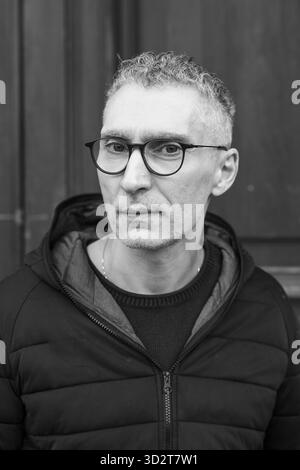 Porträt von Fabio Baca 01/10/2025 ©Isabella de Maddalena/opale.Photo Stockfoto