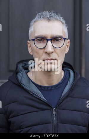 Porträt von Fabio Baca 01/10/2025 ©Isabella de Maddalena/opale.Photo Stockfoto