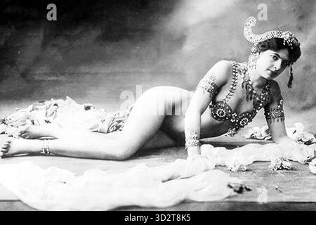 Mata Hari. 1906. Stockfoto