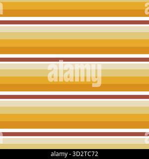 Horizontale Streifen Nahtloses Muster Vektordesign Stock Vektor