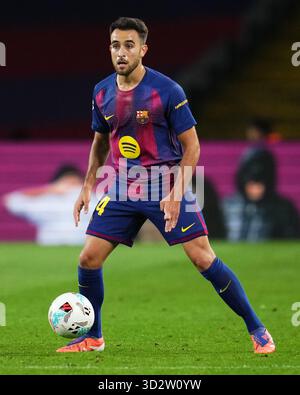 Barcelona, Spanien. November 2025. Eric Garcia vom FC Barcelona während des La Liga EA Sports Spiels zwischen dem FC Barcelona und Elche CF spielte am 2. November 2025 im Lluis Companys Stadium in Barcelona, Spanien. (Foto: Bagu Blanco/PRESSIN) Credit: PRESSINPHOTO SPORTS AGENCY/Alamy Live News Stockfoto