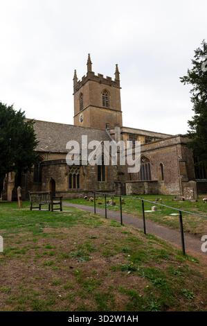 St. Edwards Church in Stow on the Wold Stockfoto