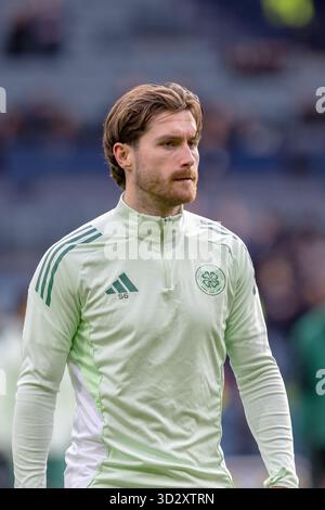 ANTHONY RALSTON, professioneller Fußballspieler, spielt derzeit für Celtic FC, eine Fußballmannschaft der Scottish Premier Division. Bild, das während eines aufgenommen wurde Stockfoto