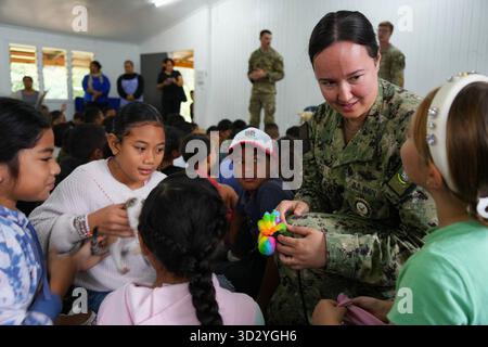 Pacific Partnership 2025 führt Mission Stop in Nuku’Alofa, Tonga, 25. Juni 2025 durch (9132593). Stockfoto