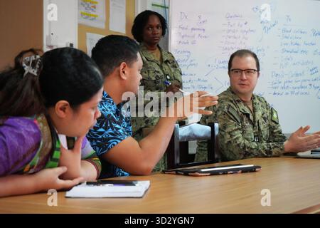 Pacific Partnership 2025 führt Mission Stop in Nuku’Alofa, Tonga, 26. Juni 2025 durch (9134608). Stockfoto