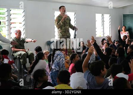 Pacific Partnership 2025 führt Mission Stop in Nuku’Alofa, Tonga, 25. Juni 2025 durch (9132595). Stockfoto