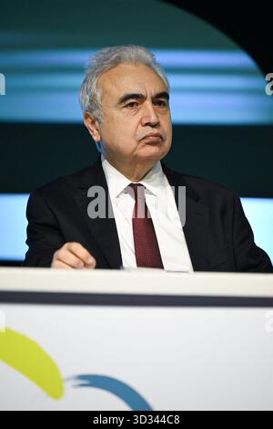 Villepinte, Frankreich. November 2025. Fatih Birol, Exekutivdirektor der Internationalen Energieagentur (IEA), auf der Weltausstellung im Ausstellungszentrum Villepinte am 4. November 2025. Foto: Tomas Stevens/ABACAPRESS.COM Credit: Abaca Press/Alamy Live News Stockfoto