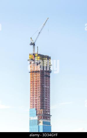 New York, USA - 17. Mai 2019: Skyscrapper Bau in der Innenstadt von New York City, USA Stockfoto