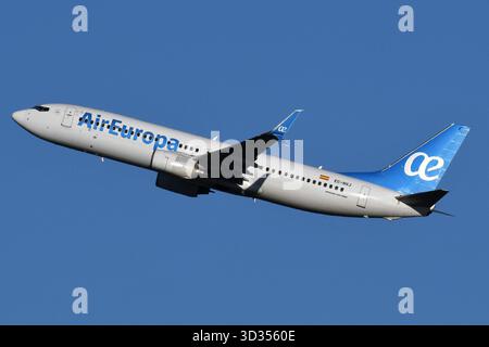 AIR EUROPA BOEING 737-800(W) EC-NVJ Stockfoto