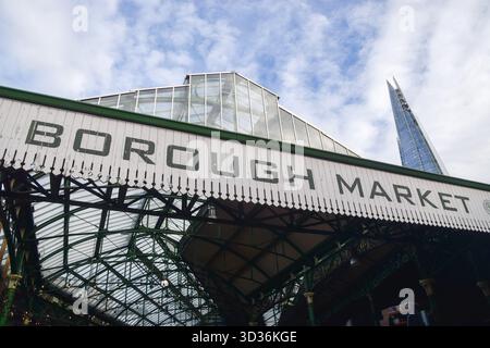 London, Großbritannien. November 2025. Borough Market. Quelle: Vuk Valcic/Alamy Stockfoto