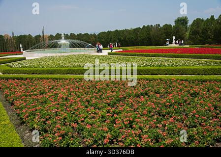 Ein Besuch im Jardines de México Park in Morelos, Mexiko Stockfoto