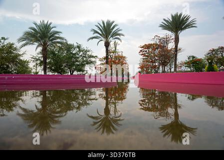 Ein Besuch im Jardines de México Park in Morelos, Mexiko Stockfoto