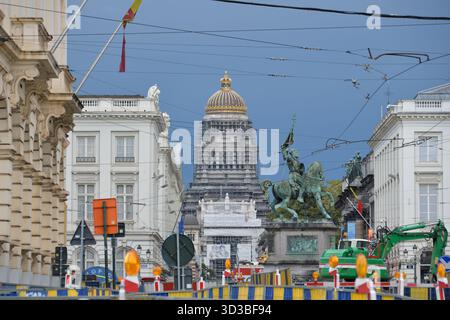Justizpalast in Brüssel, Brüssel, Belgien, Europa Stockfoto