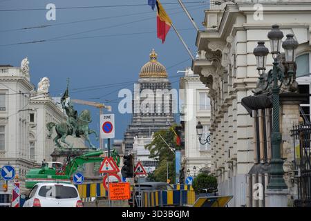 Justizpalast in Brüssel, Brüssel, Belgien, Europa Stockfoto