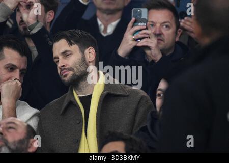 Paris, Frankreich. November 2025. Simon Porte Jacquemus nahm am 4. November 2025 am PSG gegen Bayern München Champions League in Paris teil. Foto: Florian Poitout/ABACAPRESS.COM Credit: Abaca Press/Alamy Live News Stockfoto