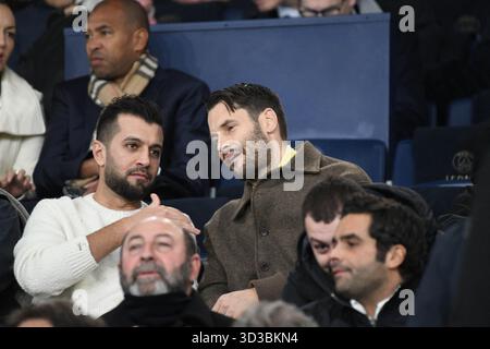Paris, Frankreich. November 2025. Simon Porte Jacquemus nahm am 4. November 2025 am PSG gegen Bayern München Champions League in Paris teil. Foto: Florian Poitout/ABACAPRESS.COM Credit: Abaca Press/Alamy Live News Stockfoto