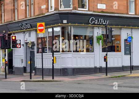 Gallus Pub, Dumbarton Road, Glasgow, Schottland, Großbritannien Stockfoto