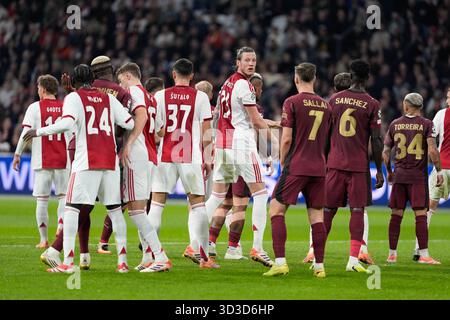 Amsterdam, Niederlande. November 2025. AMSTERDAM, 05.11.2025, JohanCruyff Arena, Saison 2025/2026, UEFA Champions League Fußball, Spiel zwischen Ajax und Galatasaray. Das Bild zeigt Credit: Pro Shots/Alamy Live News Stockfoto