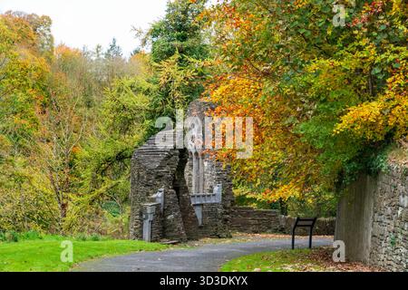 Herbstsaison in Heywood Gardens, Co Laois, Irland Stockfoto