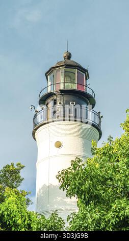 Leuchtturm ist ein Symbol von Key West in Florida Stockfoto