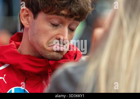 Sao Paulo, BH. 06/11/2025. Charles Leclerc während der Formel 1 MSC Cruises Grande Premio de Sao Paulo 2025. Quelle: Alessio Morgese / Emage / Alamy Live News Stockfoto