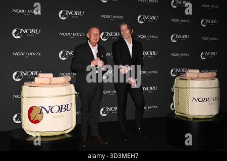 Trevor Horwell nahm am 6. November 2025 an der Eröffnung des Nobu Hotels im Nobu Hotel Rome in Rom Teil Stockfoto