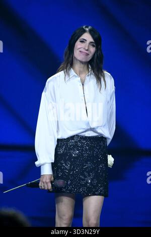 Mailand, Trasmissione TV „X Factor“ 2025, Terza puntata Nella foto: Giorgia Stockfoto