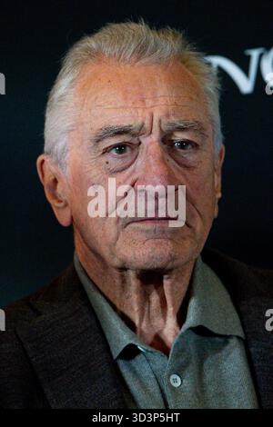 Rom, Italien. November 2025. Robert de Niro nimmt am 6. November 2025 an der Eröffnung des Nobu Hotels im Nobu Hotel Rome in Rom Teil. (Foto: Massimo Valicchia/NurPhoto) Credit: NurPhoto SRL/Alamy Live News Stockfoto