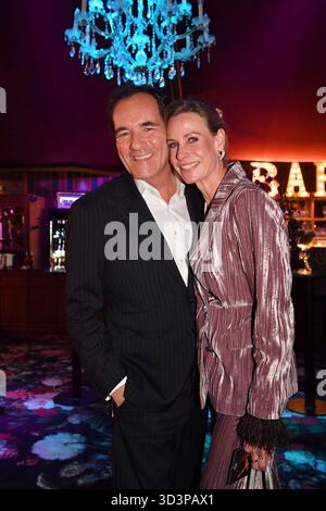 Thomas Ohrner und Anne Arnoldt während der VIP-Premiere von „Teatro“ im Spiegelpalast am 06. November 2025 in München Stockfoto