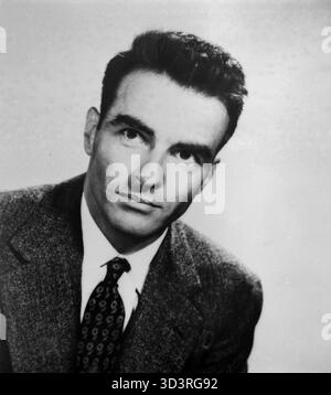 US-amerikanischer Schauspieler Montgomery Clift, USA 1950er Stockfoto