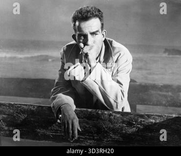 Der US-amerikanische Schauspieler Montgomery Clift im Film Wild River, USA 1960 Stockfoto