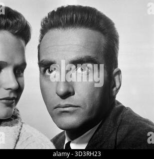 Der US-amerikanische Schauspieler Montgomery Clift im Film Wild River, USA 1960 Stockfoto