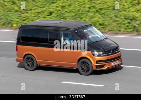 2016 Schwarz Braun mehrfarbig VW Volkswagen Transporter T28tline TDI BMT 102 Bluemotion LWB Euro5 Start/Stopp LCV Diesel Panel Van] 1968 ccm Stockfoto