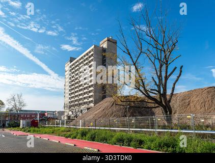 Abriss der Klinik Varisano, Frankfurt, Hessen Stockfoto