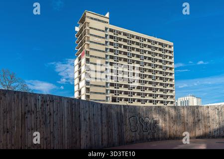 Abriss der Klinik Varisano, Frankfurt, Hessen Stockfoto