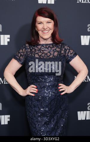Beverly Hills, USA. November 2025. Kate Flannery nimmt an den WIF Honors 2025 Teil, die Max Mara am 6. November 2025 im Beverly Hilton in Los Angeles, Kalifornien, verliehen hat. Foto: Crash/imageSPACE/SIPA USA Credit: SIPA USA/Alamy Live News Stockfoto