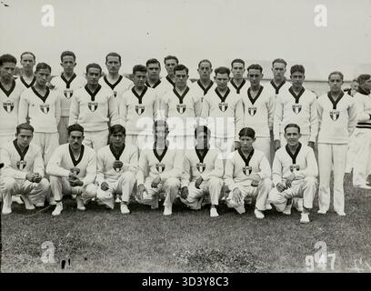 Die Olympischen Spiele 1928 in Amsterdam wurden am 28. Juli mit mexikanischen Athleten im Stadion eröffnet. Die Eröffnungszeremonie war der Beginn des internationalen Wettbewerbs. Stockfoto