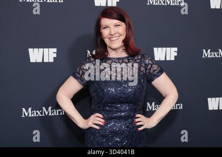 Kate Flannery nimmt an den WIF Honors 2025 Teil, die Max Mara am 6. November 2025 im Beverly Hilton in Los Angeles, Kalifornien, verliehen hat. Foto: Crash/imageSPACE/MediaPunch Stockfoto