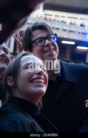 Michael McIntyre kommt zum BFI London Film Festival 2025 Red Carpet Gala Premiere von Frankenstein. Stockfoto