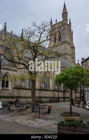 Newport Minster of Saint Thomas auf dem Saint Thomas' Square in Newport auf der isle of wight UK. Isle of wight, Newport Minster Church. Stockfoto