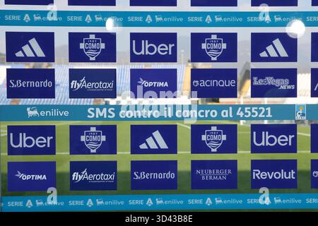 Como, Italien. November 2025. ComoÕs AIRC während des Fußballspiels der Serie A zwischen Como und Cagliari im Giuseppe Sinigaglia Stadion in Como, Norditalien - 8. November 2025 Sport - Soccer. (Foto: Antonio Saia/LaPresse) Credit: LaPresse/Alamy Live News Stockfoto