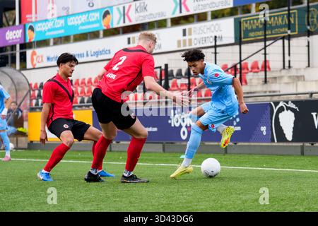 Amsterdam, Niederlande. November 2025. AMSTERDAM, 08-112025, Sportpark Goed Genoeg, Saison 2025/2026, Dutch Tweede Divisie Football, Spiel zwischen AFC und Jong Sparta Rotterdam, Foto zeigt Credit: Pro Shots/Alamy Live News Stockfoto