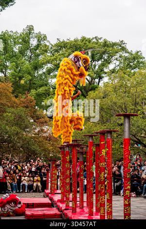 Tiger Hill Pagode Complex, Suzhou Stockfoto