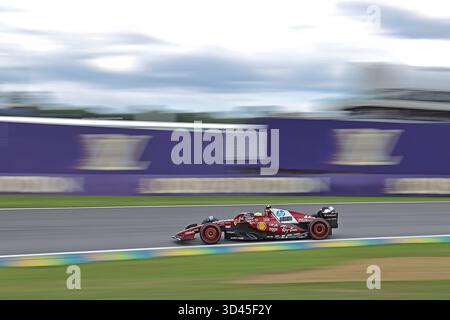 Sao Paulo, Brasilien. November 2025. Lewis Hamilton (GBR) Scuderia Ferrari SF-25 (GBR) McLaren F1 Team MCL39 Mercedes während des Qualifikationstages des Formel 1 Grand Prix von Brasilien im Autodromo Jose Carlos Pace am 08. November 2025 in Sao Paulo, Brasilien. Foto: Heuler Andrey/DiaEsportivo/Alamy Live News Credit: DiaEsportivo/Alamy Live News Stockfoto