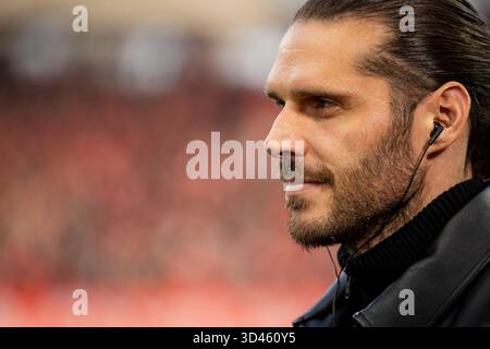 Berlin, Deutschland. November 2025. Christopher Trimmel von der Union Berlin beim Bundesliga-Spiel zwischen 1. FC Union Berlin und FC Bayern München im Stadion an der Alten Foersterei in Berlin. Quelle: Gonzales Photo/Alamy Live News Stockfoto