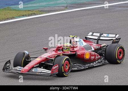 Sao Poulo, Brasilien. November 2025. Lewis Hamilton (GBR) Scuderia Ferrari SF-25 beim Sprint-Rennen des Formel 1 Grand Prix von Brasilien im Autodromo Jose Carlos Pace Credit: Action Plus Sports/Alamy Live News Stockfoto