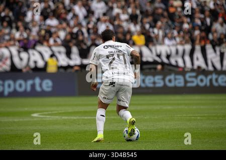 Sao Paulo, Brasilien. November 2025. SAO PAULO (SP), 09.11.2025 - BRASILIANISCHE SERIE A: CORINTHIANS x CEARA - gültig für den brasilianischen Wettbewerb der Serie A, der an diesem Sonntag, dem 9., in der Arena Itaquera in Sao Paulo ausgetragen wird. (Foto: MARCUS ANGELO/Photo Premium/SPP) 30930 (MARCUS ANGELO/SPP) Foto: SPP Sport Press Photo. /Alamy Live News Stockfoto